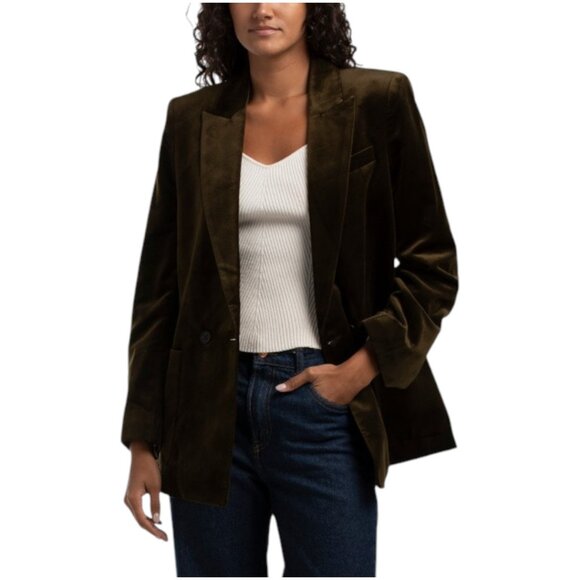 ZADIG & VOLTAIRE Visko Velvet Blazer - Picture 1 of 2
